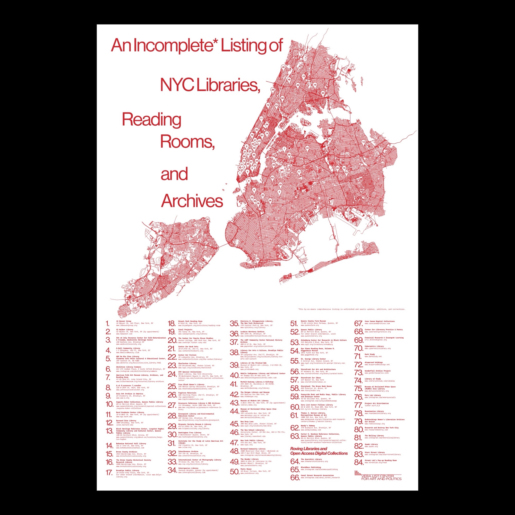 New School New Books 2025 poster